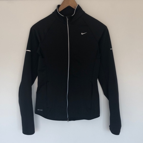 Nike Jackets & Blazers - Nike Dri-Fit Fleece Jacket, color Black, size S
